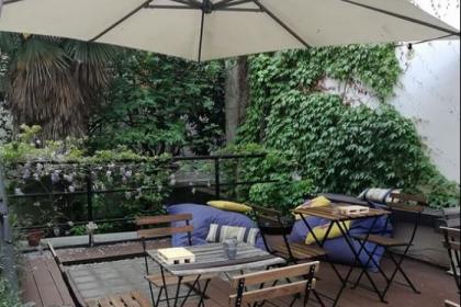 Loft con giardino Lambrate