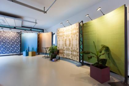 Showroom green in Tortona