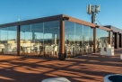Rooftop panoramico in zona Mecenate