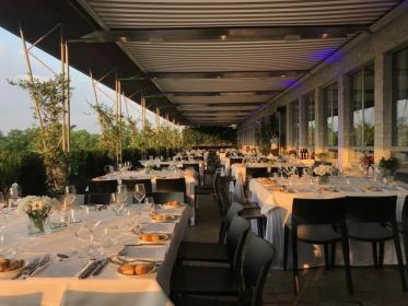 Terrazza con vista parco in Palestro