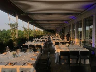 Terrazza con vista parco in Palestro