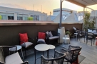 Loft design con terrazza