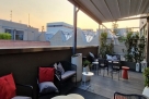 Loft design con terrazza