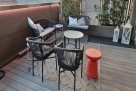 Loft design con terrazza