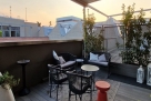 Loft design con terrazza