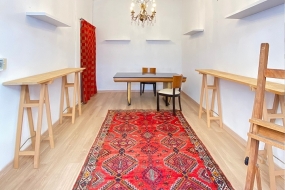 Temporary boutique in Brera