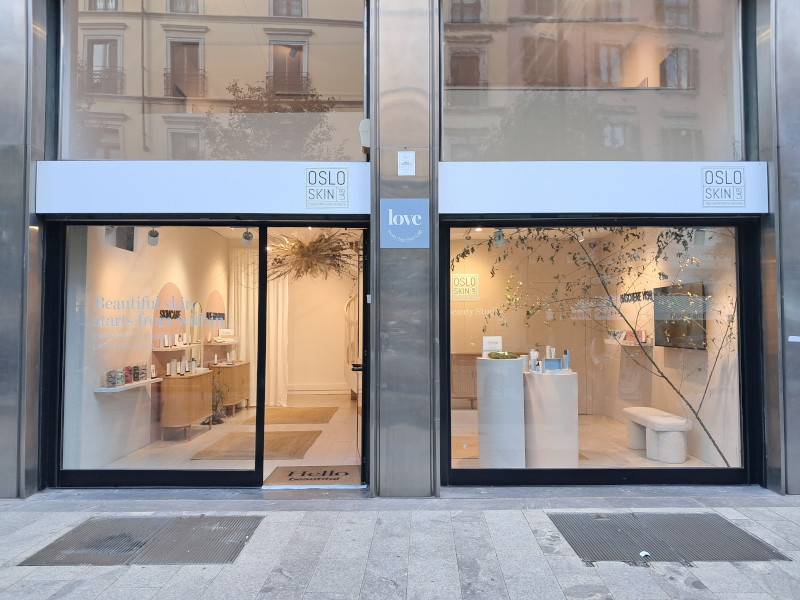 Un pop-up store esclusivo per OsloSkinLab